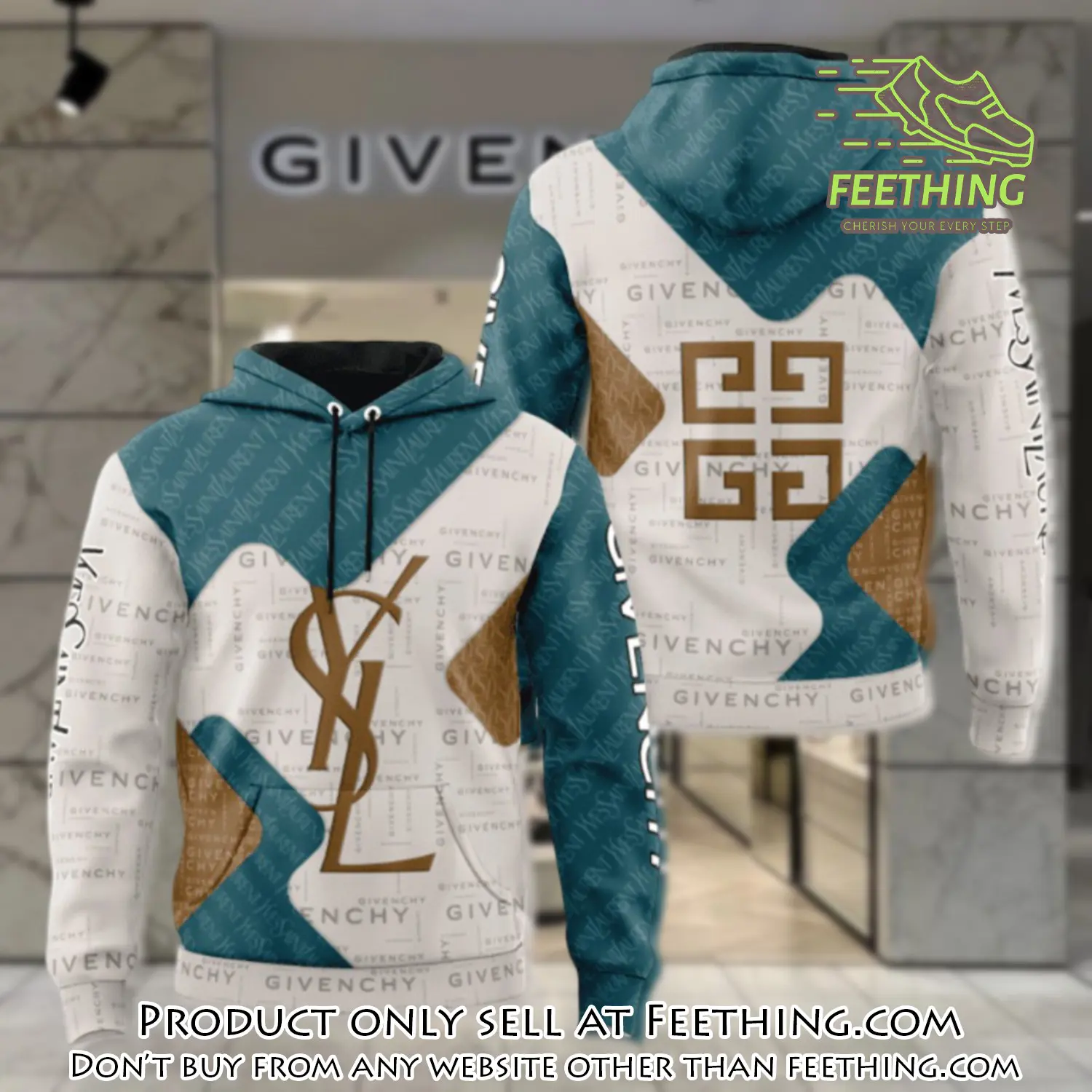 Givenchy yves saint laurent unisex hoodie luxury brand gifts  jh2292 ft4249537